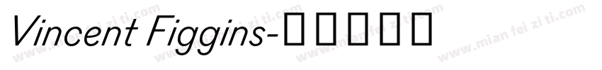 Vincent Figgins字体转换